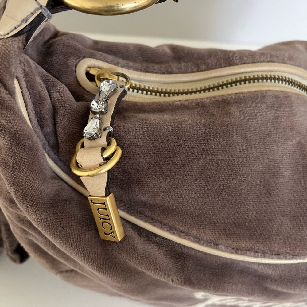 Y2K JUICY COUTURE Velour Bag - Picture 7 of 12